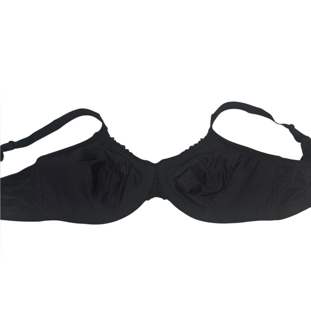 WACOAL Bodysuede Ultra Seamless Bra. Black. Size 42D. EUC - Picture 7 of 9